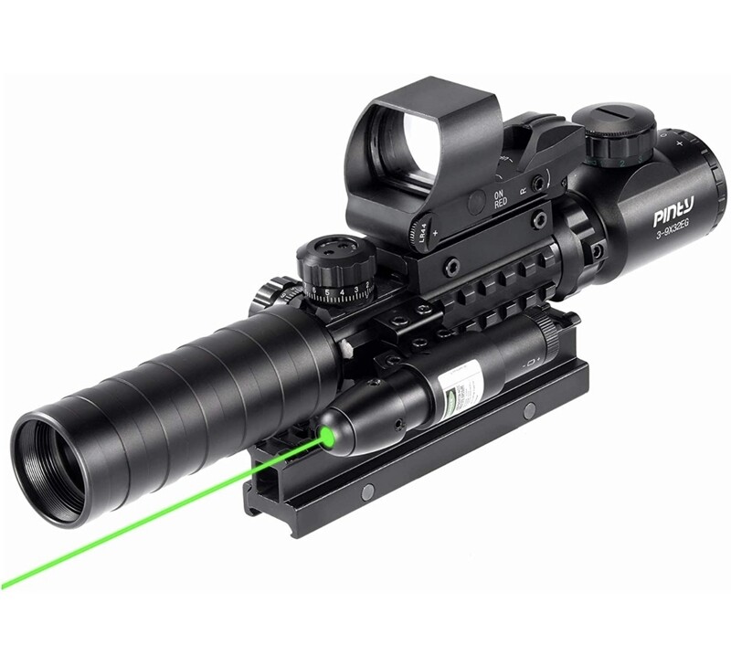 Pinty 3-9X32 Rangefinder Illuminated Riflescope