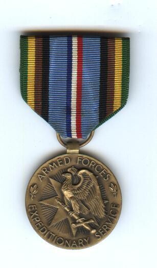 Armed Forces Expeditionary Service Medal