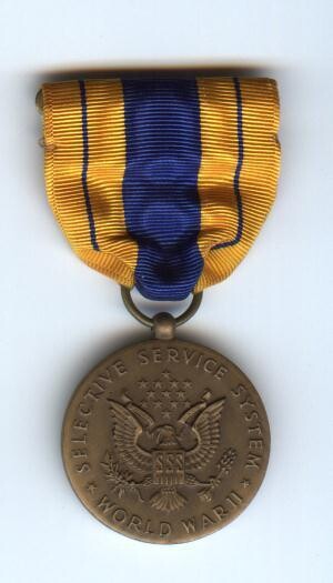 Selective Service Medal
