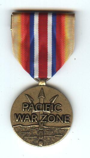 Pacific War Zone Medal (Merchant Marine)