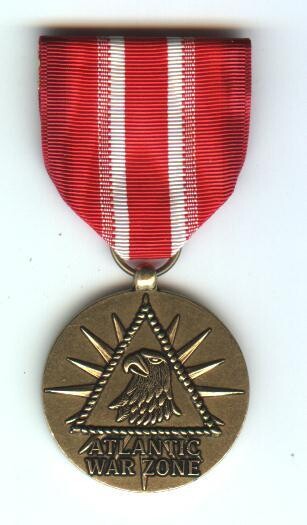 Atlantic War Zone Medal (Merchant Marine)