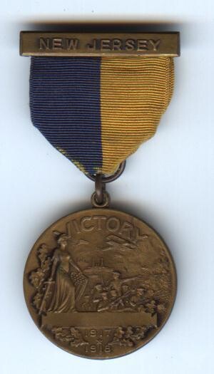 WW1 Service Medal (New Jersey)