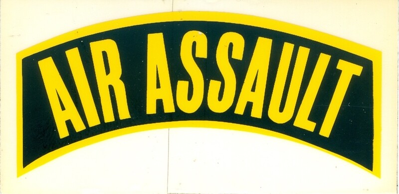 Air Assault Tab Vinyl Decal