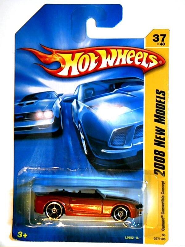 HW-Camaro Convertible Concept-Red