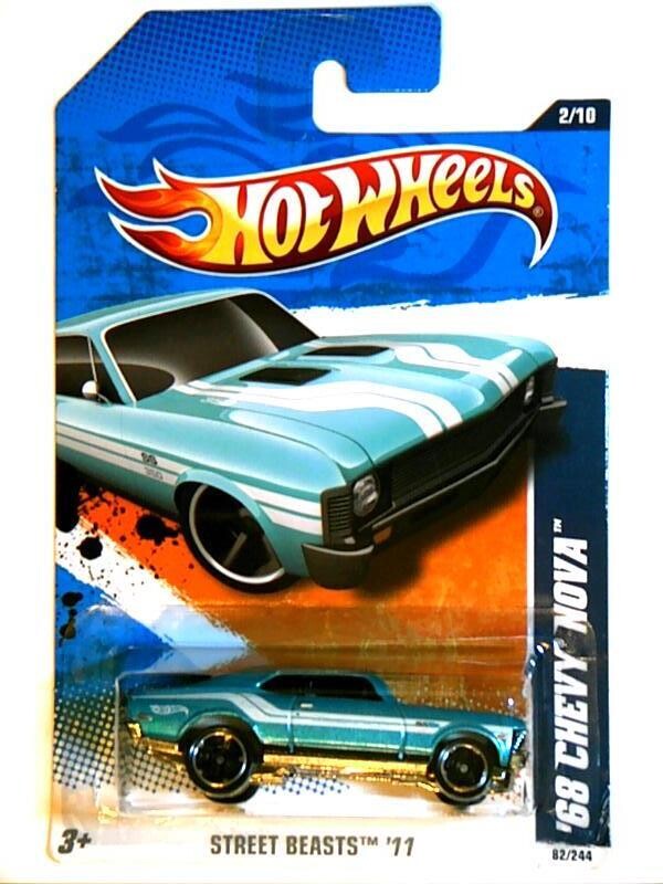 HW-68 Chevy Nova-Blue
