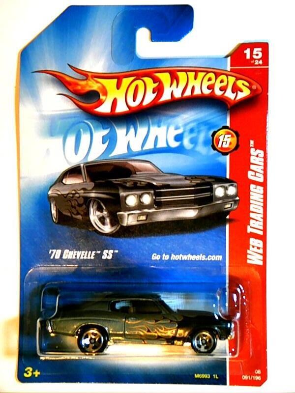 HW-70 Chevelle SS-Silver/Flames