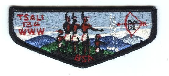 Tsali Lodge 134 WWW Tab Patch