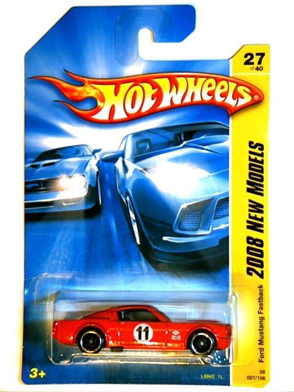 HW-Ford Mustang Fastback-Red