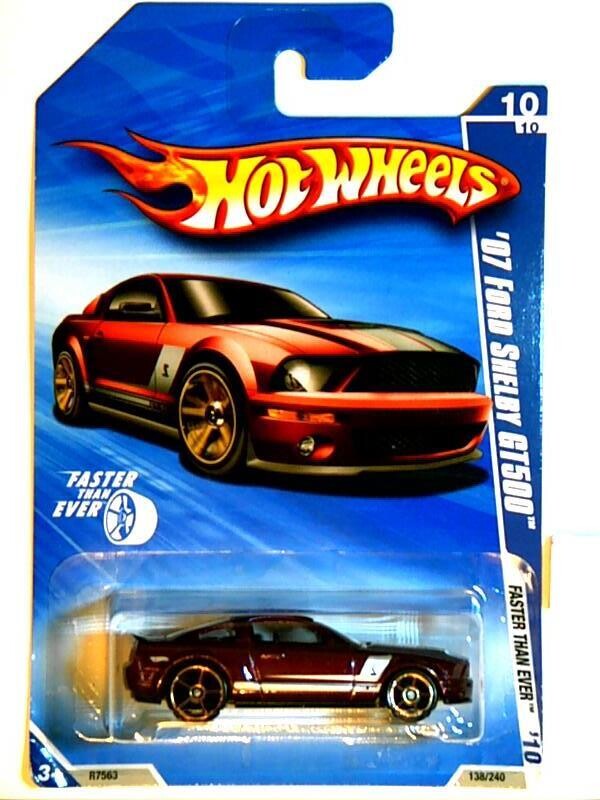 HW-07 Shelby GT-500-Burgundy