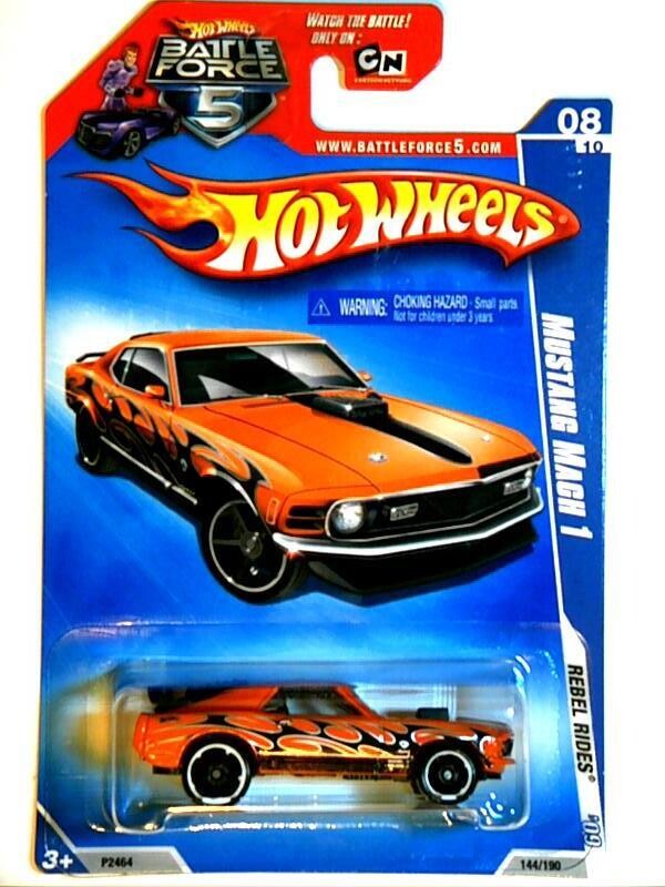 HW-Mustang Mach 1-Orange