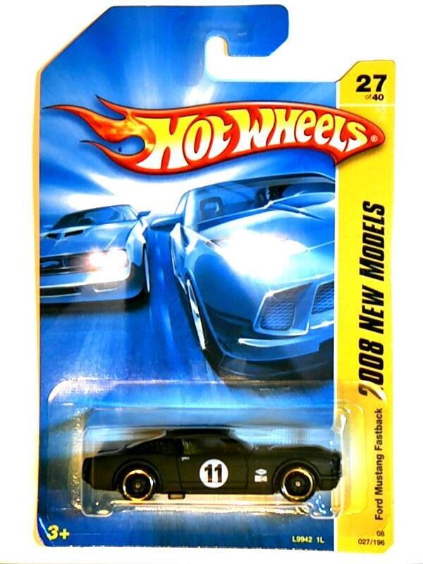 HW-Ford Mustang Fastback-Black