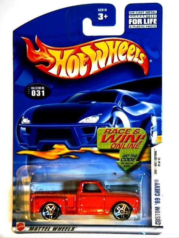 HW-Custom 69 Chevy-Red