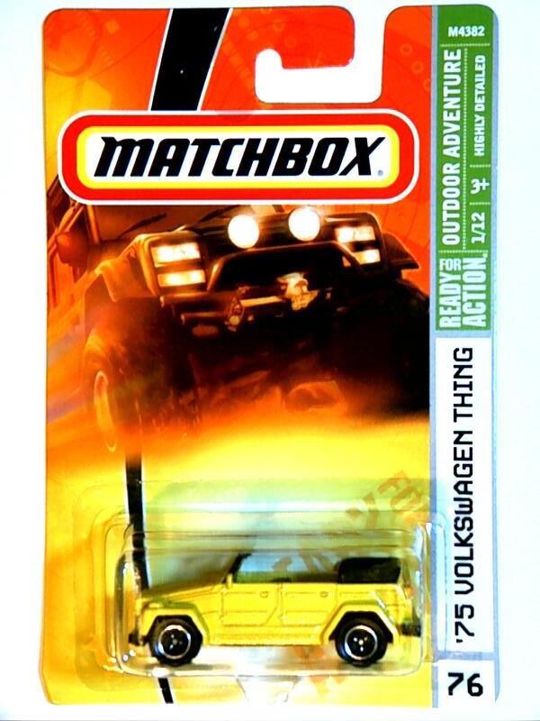 MB-75 Volkswagon Thing-Yellow