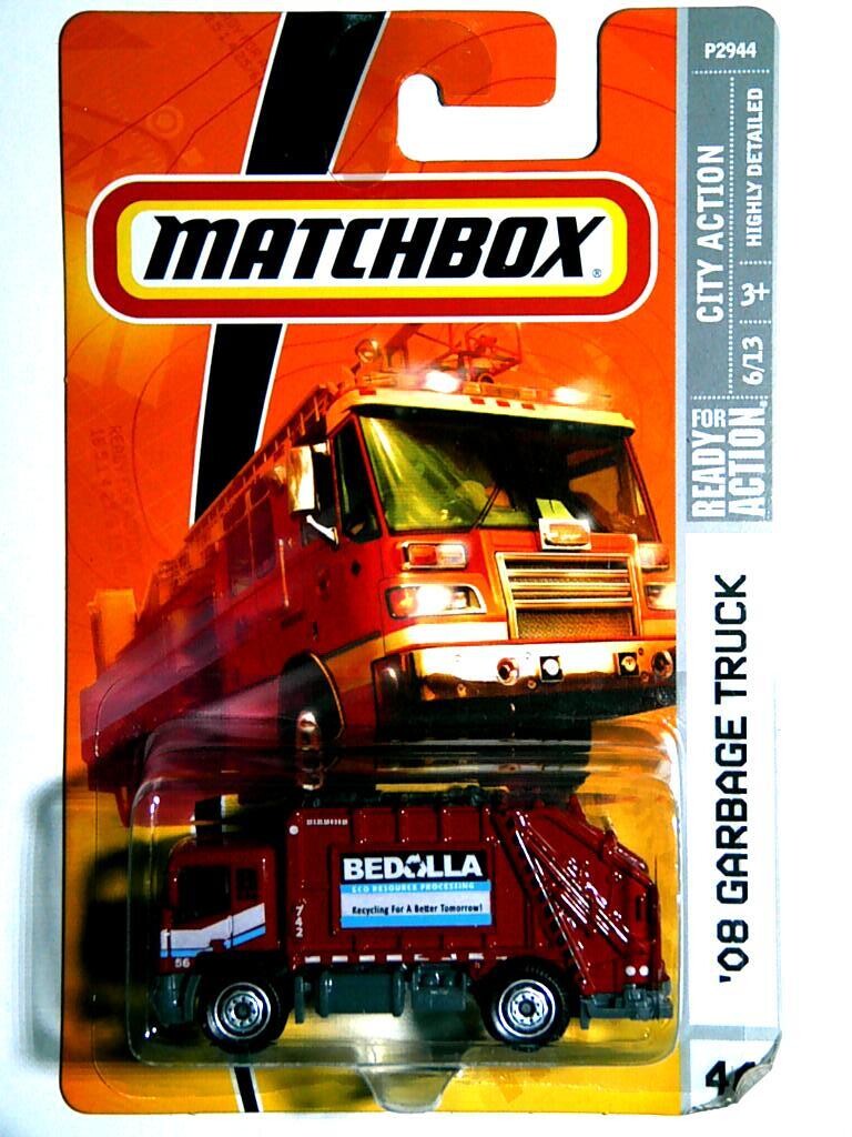 MB-Garbage Truck-Red-Bedolla