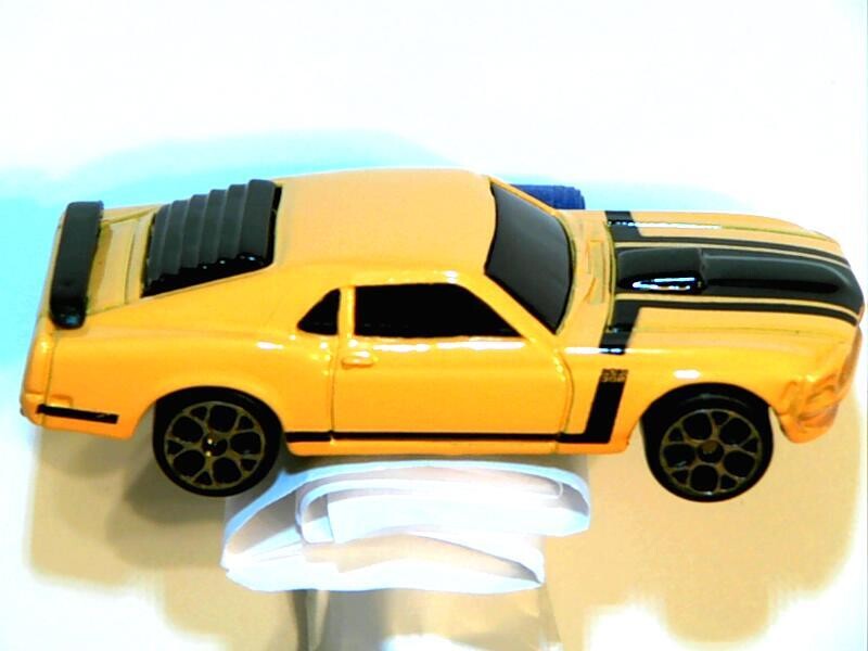 Maisto-70 Boss Mustang-Yellow