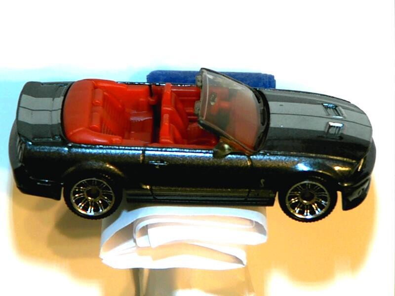 MB-07 Shelby GT500 Convertible-Black/Silver