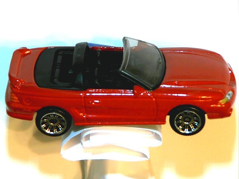 MB-Mustang Cobra Convertible-Red