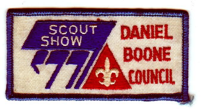 Daniel Boone Council Scout Show Patch