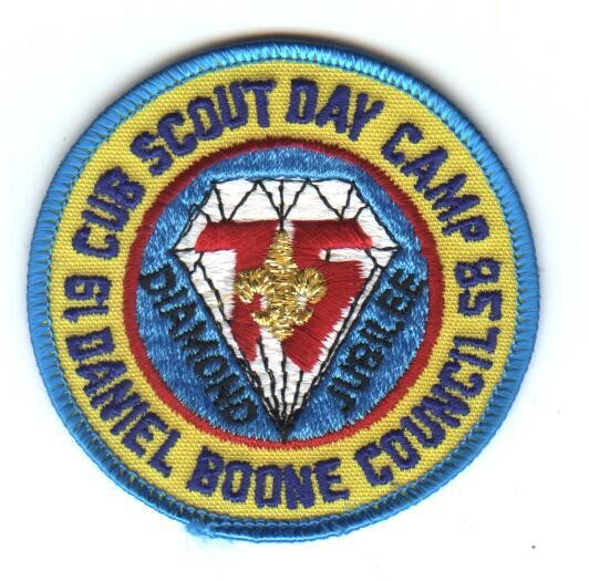 Camp Daniel Boone Cub Scout Day Patch