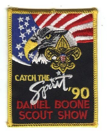 Daniel Boone Council Scout Show Patch