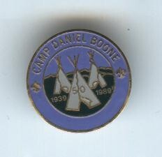 Camp Daniel Boone Pin