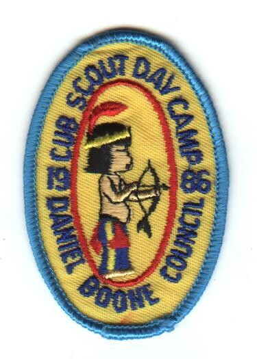 Camp Daniel Boone Cub Scout Day Patch