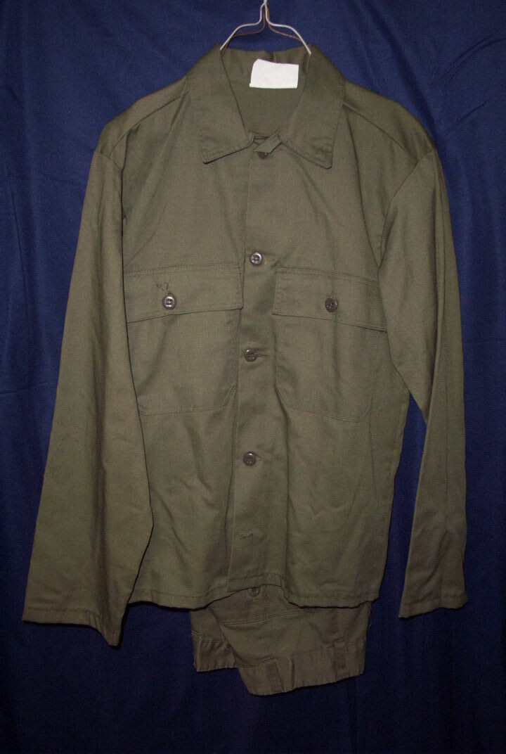Army OD LS Shirt W/Pants