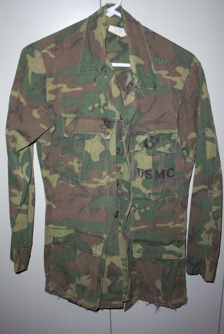 Marine Shirt-LS Camouflage