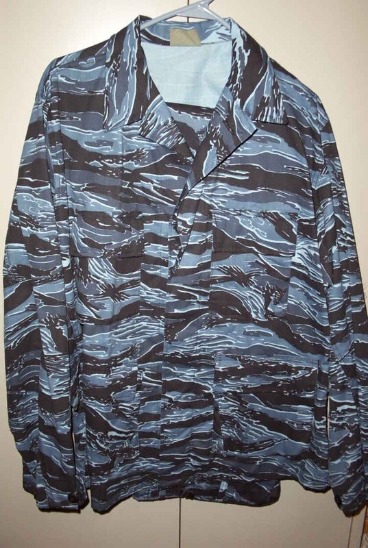 Army BDU Shirt LS-Midnight Tiger