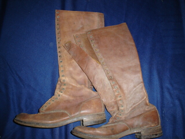 WW1 Leather Boots