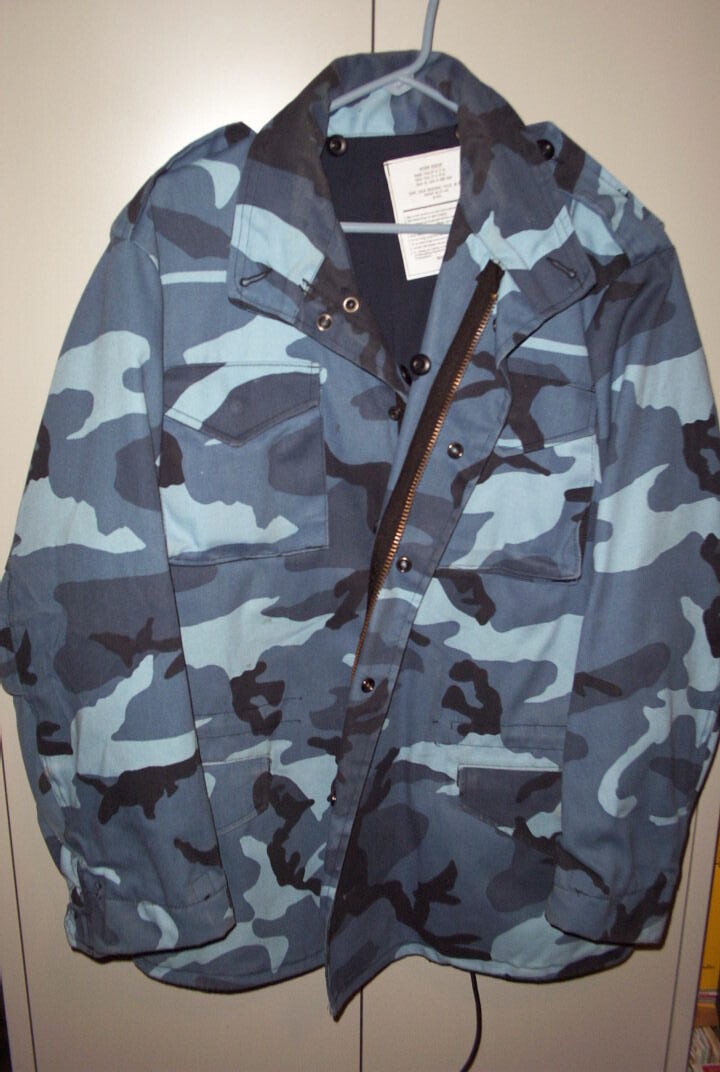 Army M65 Field Jacket-Sky Blue