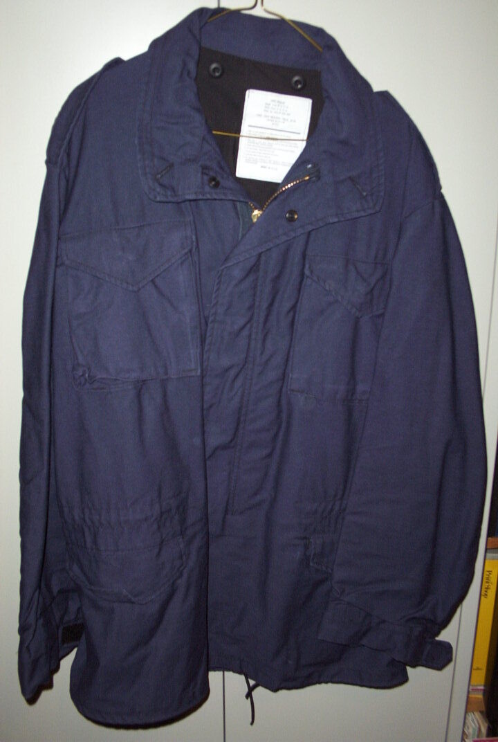 Army M65 Field Jacket-Navy Blue