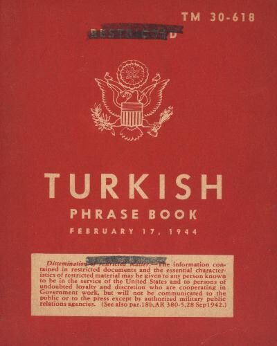 Turkish Phrase Book