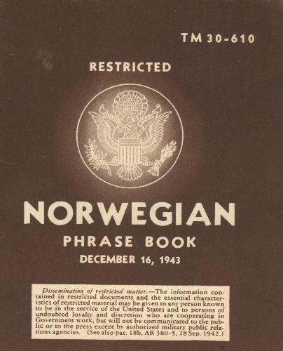 Norwegian Phrase Book