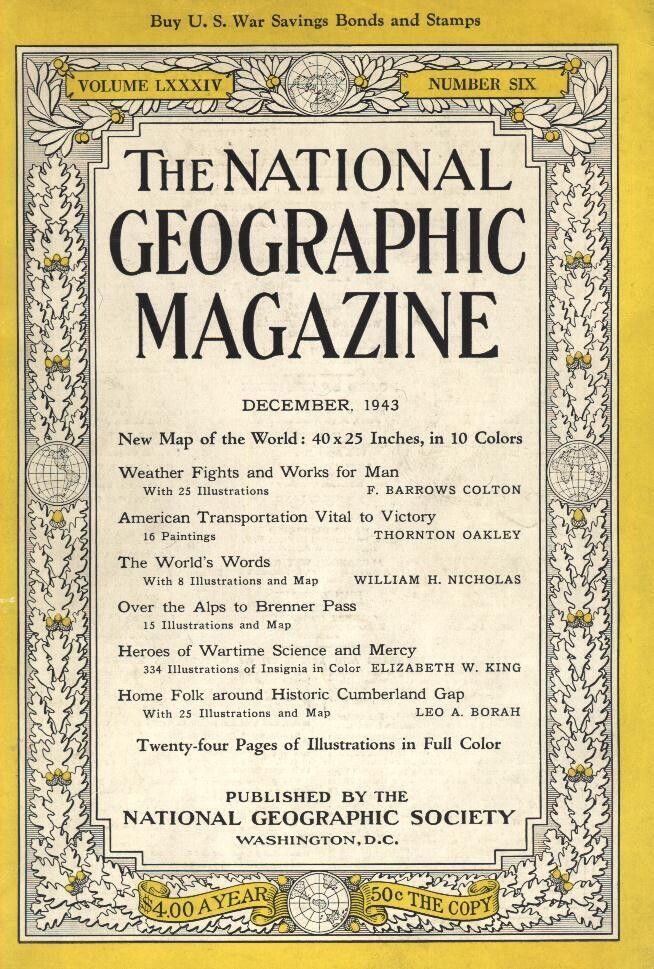 National Geographic-December 1943
