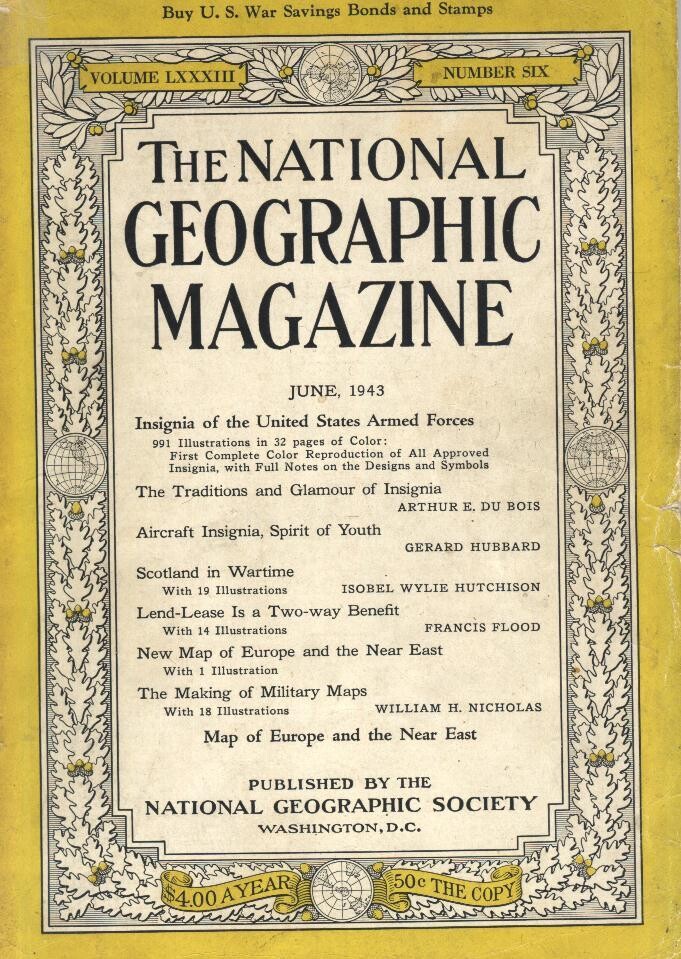 National Geographic-June 1943