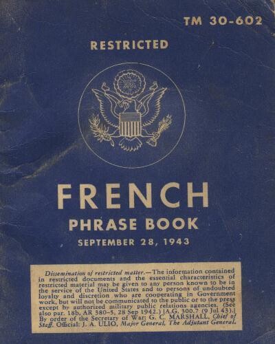 French Phrase Book