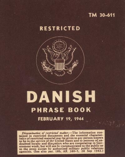 Danish Phrase Book