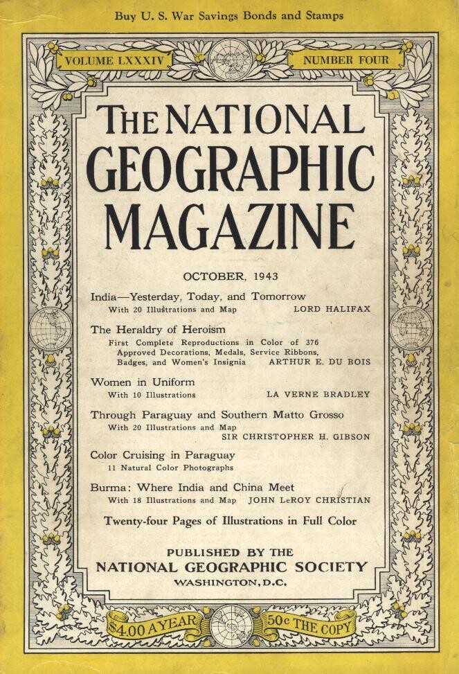 National Geographic-October 1943