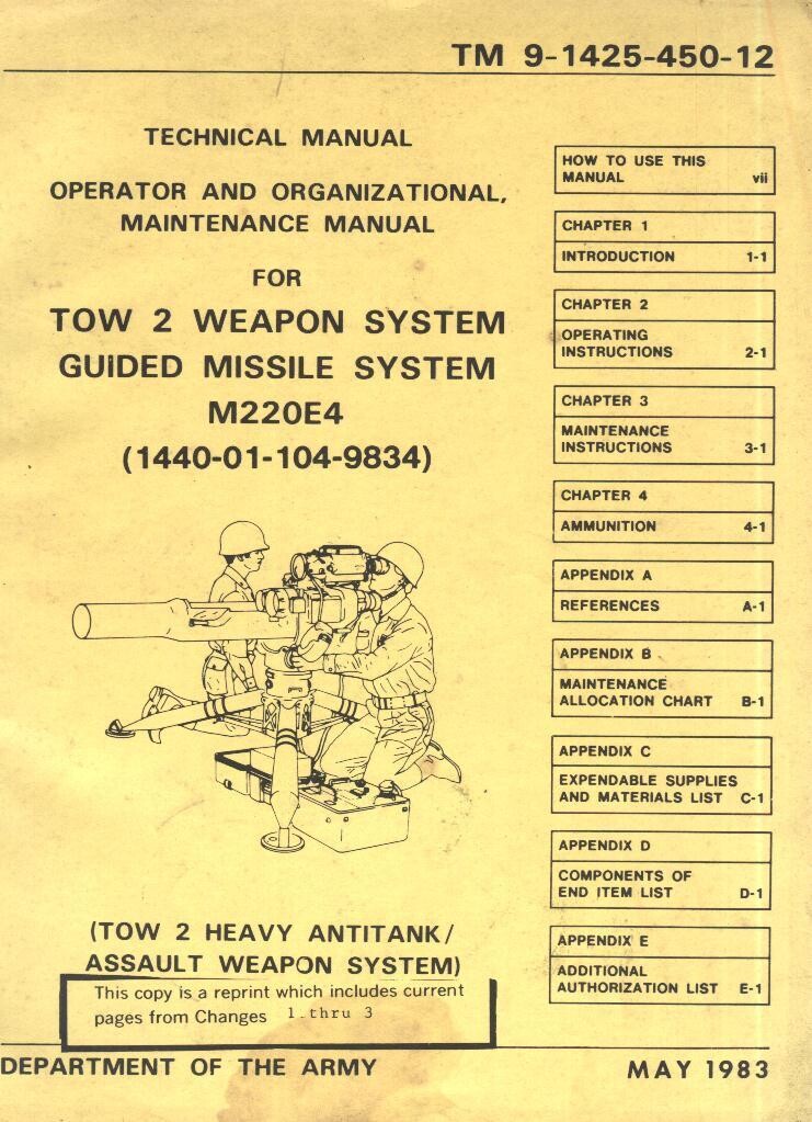 TM9-1425-450-12 - TOW 2 Weapon System