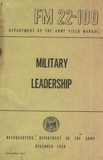 FM22-100 [Military Leadership]