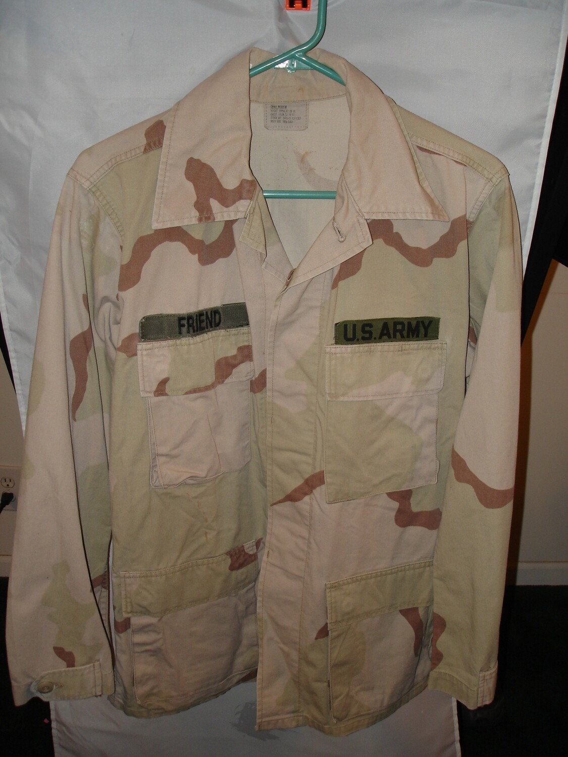 Army BDU Shirt LS-Desert Combat Uniform (DCU)
