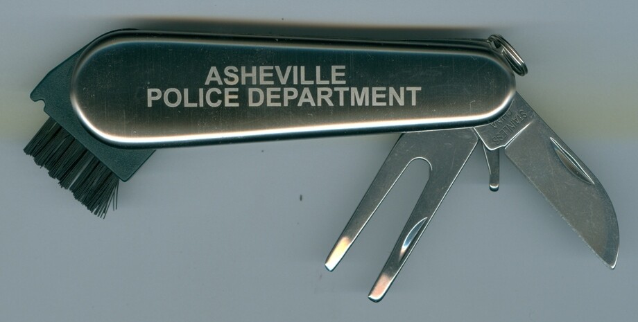 Asheville Police Department Golf Knife
