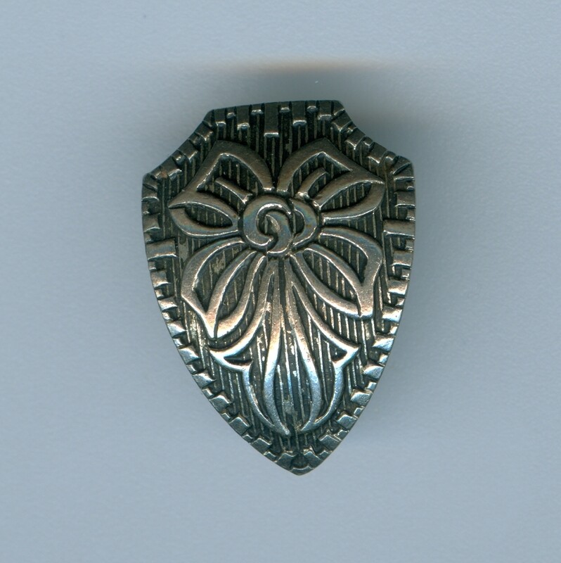 Silver Colored Women's Flower Scarf Ring