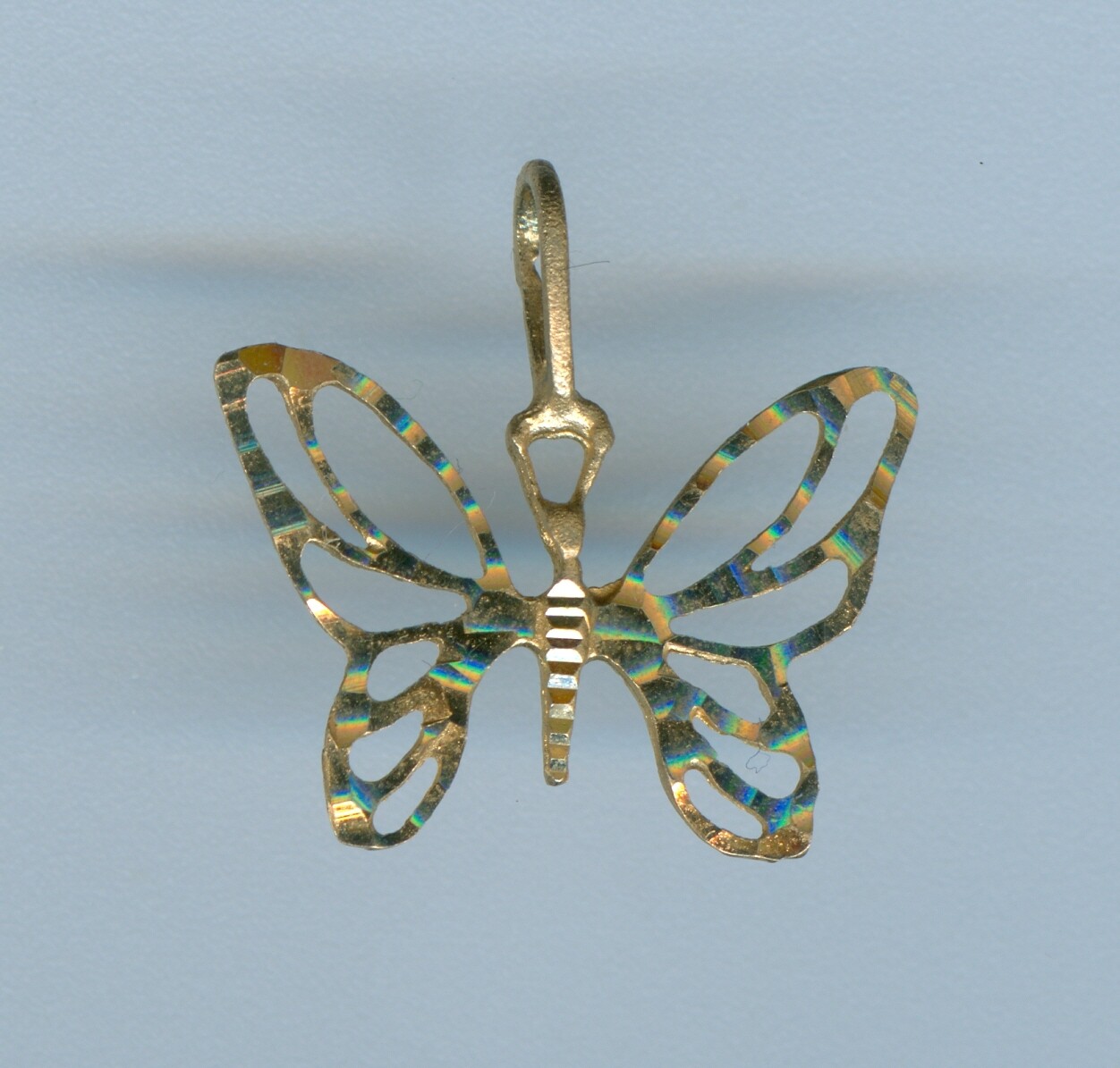 14 kt Gold Butterfly Pendant