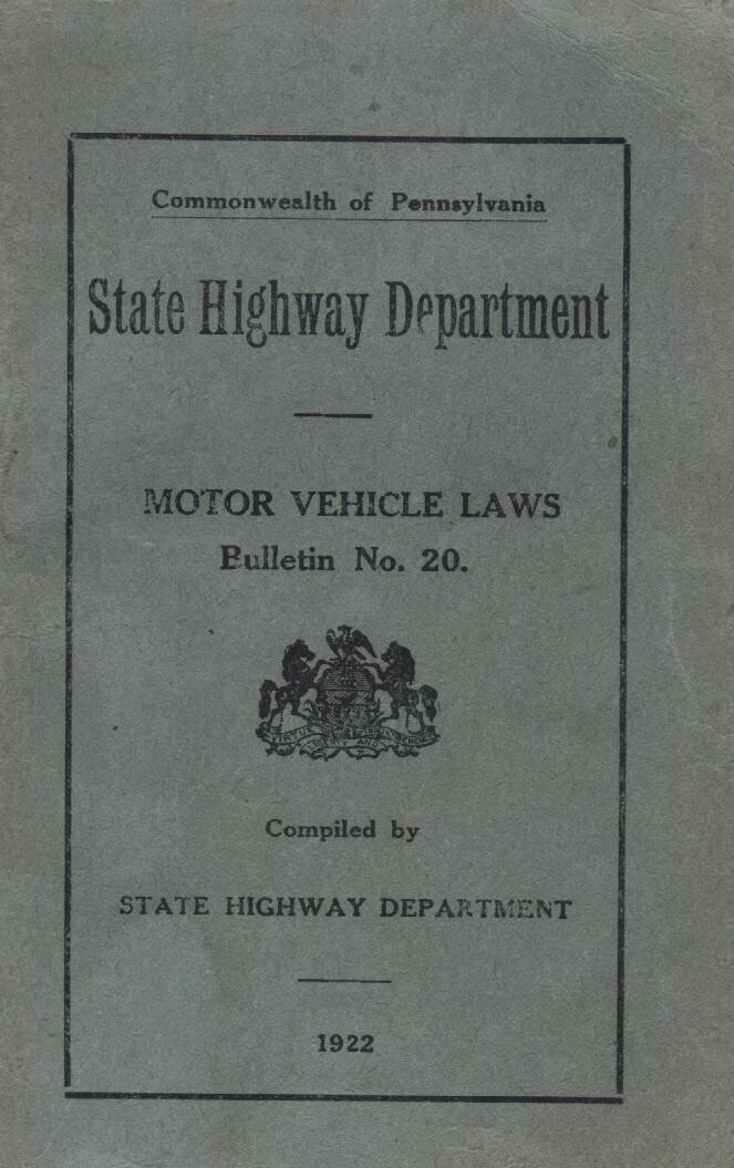 Pennsylvania Motor Vehicle Laws