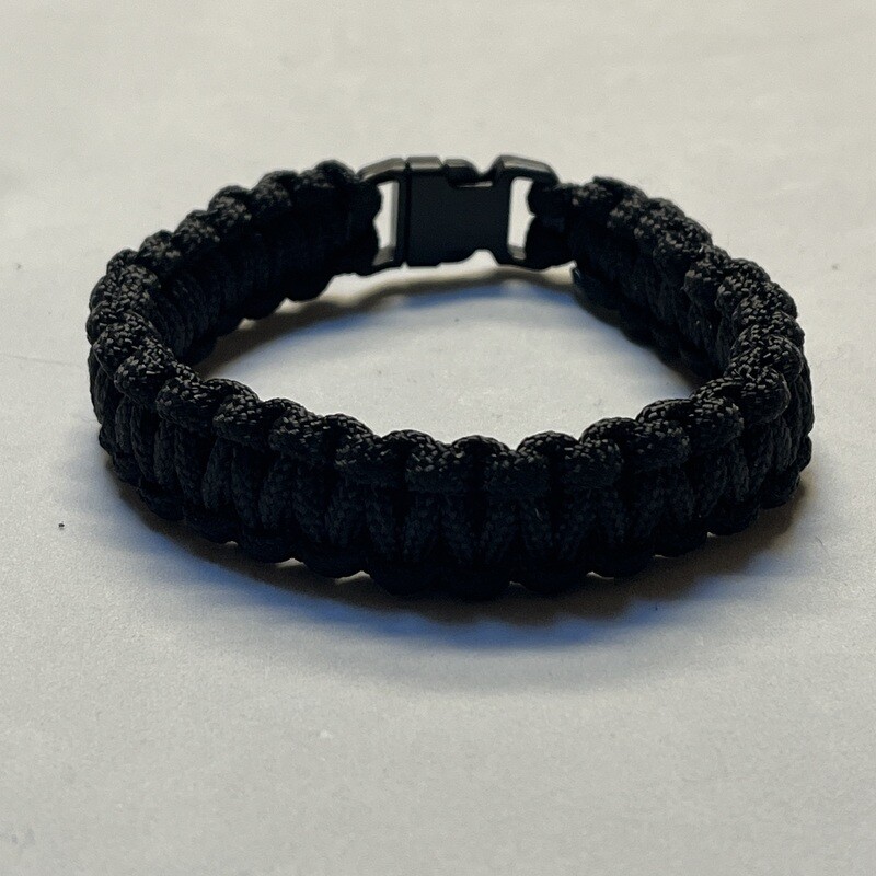 Black Paracord Bracelet