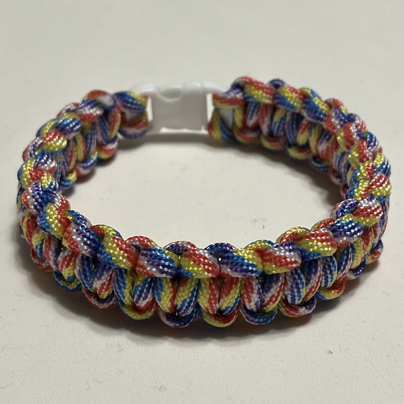Rainbow Paracord Bracelet