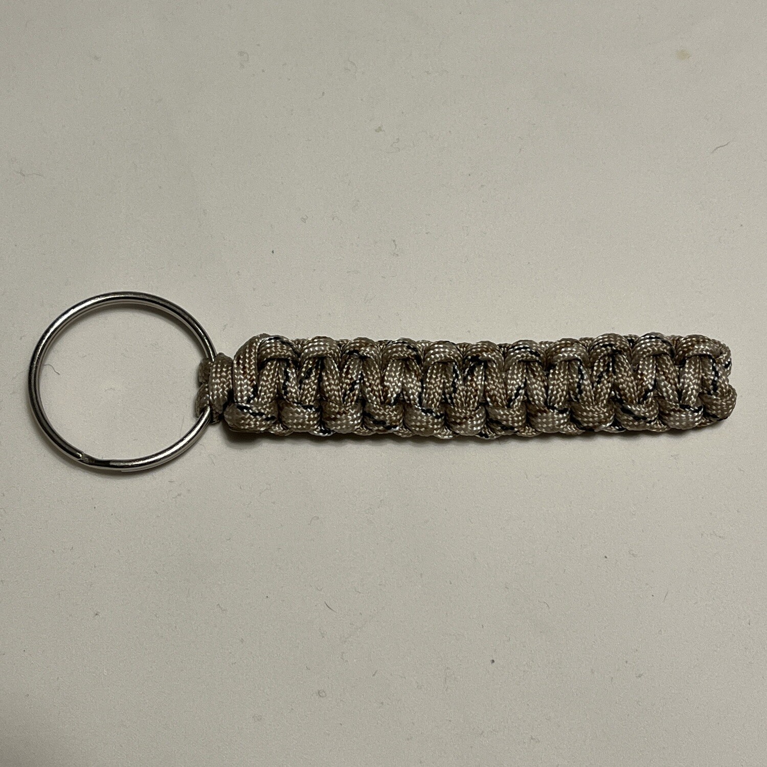 Desert Camouflage Paracord Key Fob