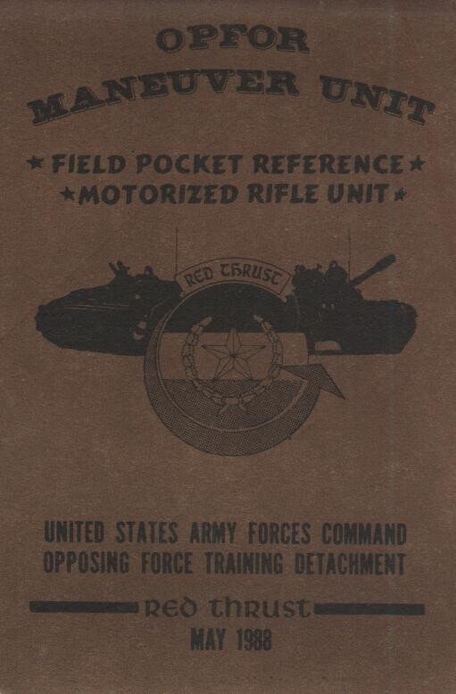 OPFOR Field Pocket Reference
